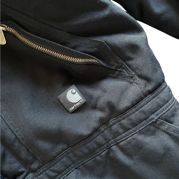 CARHARTT Black Insulated Coveralls Size 3X - Picture 6 of 14